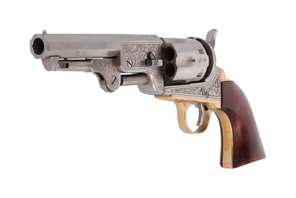 Rewolwer Pietta 1851 Colt Navy Yank Steel US Marshal .44 (YAUM44)