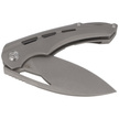 Nóż składany Bestech Fairchild Grey Titanium, Dark Beast Blast Stonewashed CPM S35VN by Kombou (BT2202B)