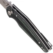 Bestech Snakebird Knife Green Micarta, Stonewashed / Satin 14C28N (BG58A)