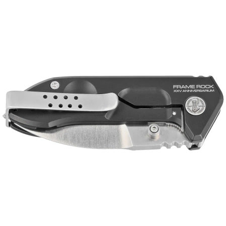 Nóż Extrema Ratio Frame Rock XXV Anniversarium LE No 040/100 Tytan, Satin N690 (04.1000.0456/SAT/BLK-XXV)