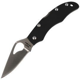 Spyderco Byrd Finch 2 G-10 Black, PlainEdge (BY11GP2)