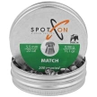 Spoton Match .22/5.5mm AirGun Pellets, 200 psc 0.98g/15.10gr