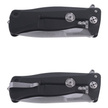 LionSteel SR11A Black Aluminum, Satin Sleipner by Molletta (SR11A BS)