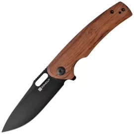 Nóż składany Sencut Vesperon Guibourtia Wood, Black 9Cr18MoV (S20065-4)