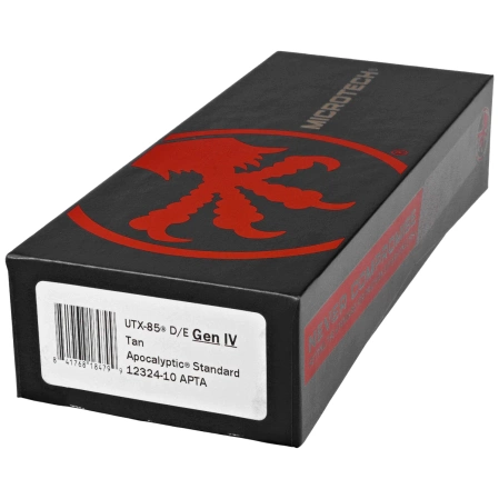 Nóż automatyczny OTF Microtech UTX-85 Gen IV D/E Tan Aluminium, Apocalyptic M390MK by Tony Marfione (12324-10APTA)