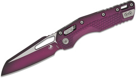Microtech MSI S/E Knife Faded Sangria Tri-Grip Polymer, Faded Sangria Cerakote M390MK by Tony Marfione (210T-1PMFSR)