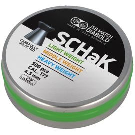 Śrut pistoletowy JSB SCHaK Light Weight 4.50 mm, 0.475 g, 500 szt. (001045-500)