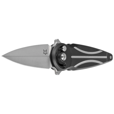 Nóż składany Fox Saturn Black Titanium, Satin M390 by Denis Simonutti (FX-551 TI)