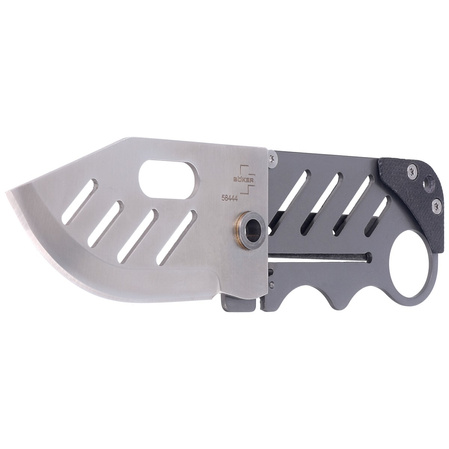 Böker Plus Credit Card Knife Titanium / G10, Satin 440C by John Kubasek (01BO010)