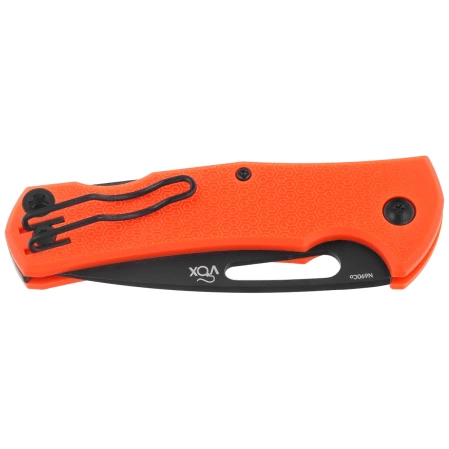 MKM Lov Knife Orange FRN, Black Top Shield N690 by Jesper Voxnæs (MK LV-POR)
