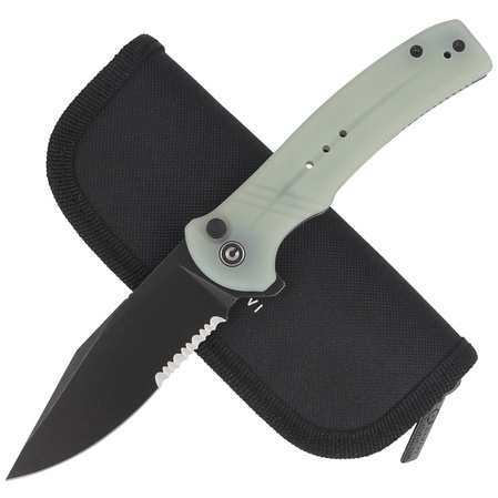 CIVIVI Cogent Natural G10, Black Stonewashed, Combo (C20038E-3)