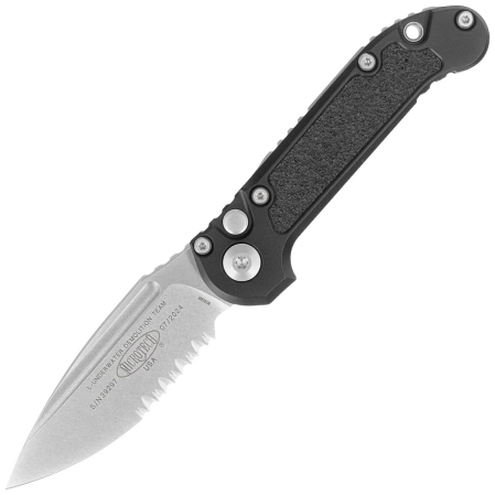Nóż automatyczny Microtech LUDT Gen III S/E Black Aluminium, Stonewashed P/S M390MK by Tony Marfione (1135-11)