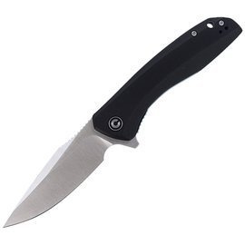 CIVIVI Knife Baklash Black G10, Satin Finish (C801C)