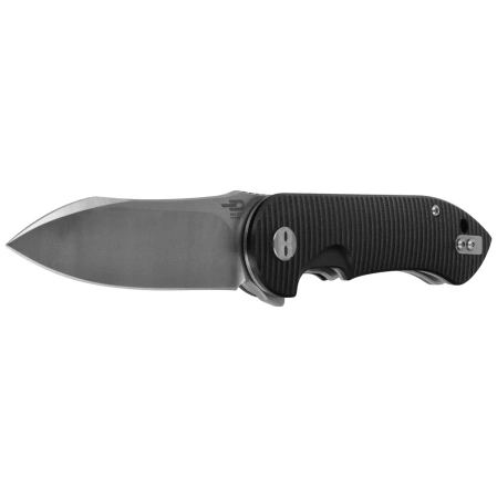 Bestech Torpedo Knife Black G10, Stonewashed / Satin D2 (BG17A-1)