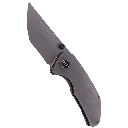 Nóż składany WE Knife Thug Gray Titanium, Gray Hand Rubbed CPM 20CV by Matt Christensen (2103B)