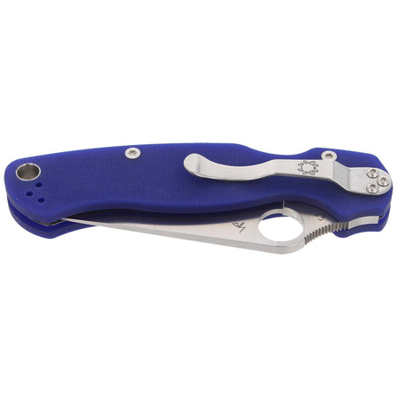 Spyderco Para Military 2 G-10 Dark Blue CPM S110V Knife (C81GPDBL2)