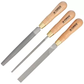 Zestaw pilników do metalu Mikov Narex Profi 3 szt. 200 mm (854302)