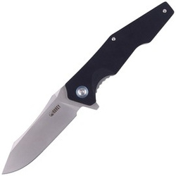Nóż składany Kubey Knife KU 161, Black G10, Stonewashed D2 (KU161)