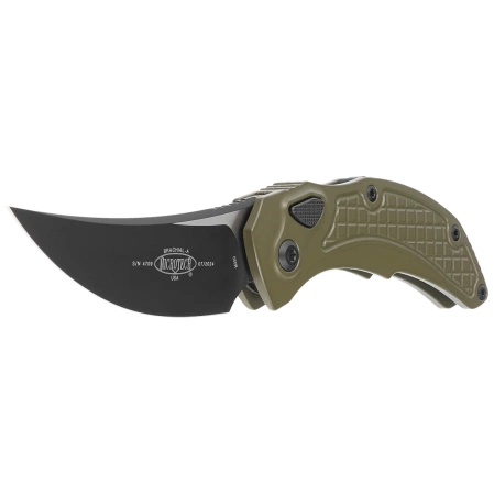 Microtech Brachial Auto OD Green Aluminium, Black M390 by Bastien Coves and Tony Marfione (268A-1OD)