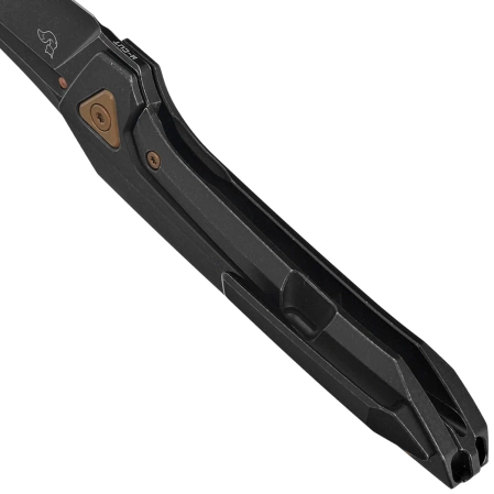 Bestech VK-Navi Knife Black Titanium, Black Stonewashed MagnaCut by Vulpex Knives (BT2404E)