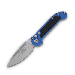 Nóż automatyczny Microtech LUDT Gen III S/E Blue Aluminium, Stonewashed M390MK by Tony Marfione (1135-10BL)