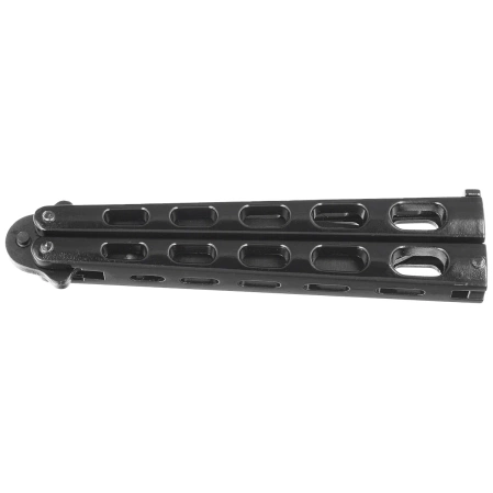 Nóż motylkowy Third Decor Habitat Balisong Black Stainless Steel, Black 420 (K2919N)