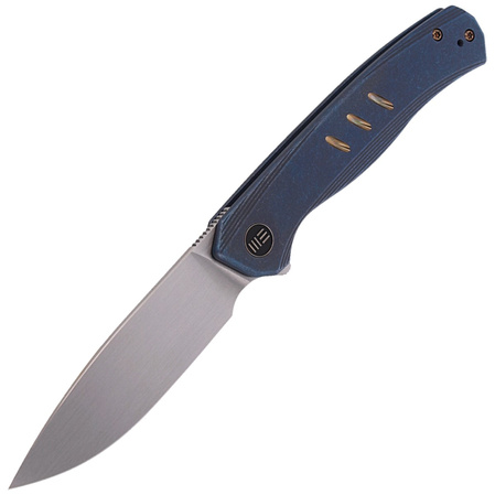 WE Knife Seer LE No 381/610 Blue Titanium, Rubber Silver (WE20015-2)