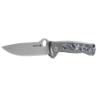 Spyderco Slym Knife Titanium/Dark Matter Polar Fat Carbon, Satin M390 by Moletta (C271TIP)