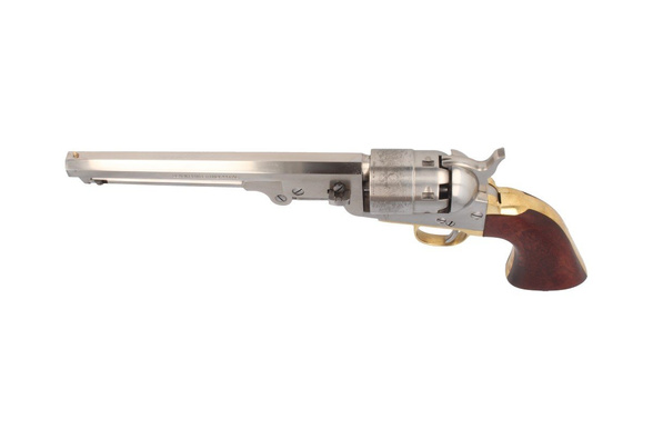 Pietta Revolver 1851 Colt Navy Yank Old Silver .44 (YANB44)