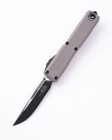 Microtech Ultratech Gen III ZBP S/E OTF Knife Natural Clear Aluminum, Black M390MK by Tony Marfione (1121-1NC)
