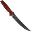Spartan Blades Ronin Torii Red G10, Black Powder D2 by Tu Lam (SBBL4BKRD)
