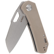Nóż składany Kubey Knife Duroc Tan G10, Bead Blasted AUS-10 by Colin Maisonpierre (KU332K)