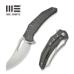 Nóż składany WE Knife Epaulette Tiger Stripes Titanium, Satin M390 by Gavko Knives (WE24024-2)
