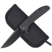 Nóż składany CIVIVI Badlands Vagabond Black FRN, Black Stonewashed (C2019E)