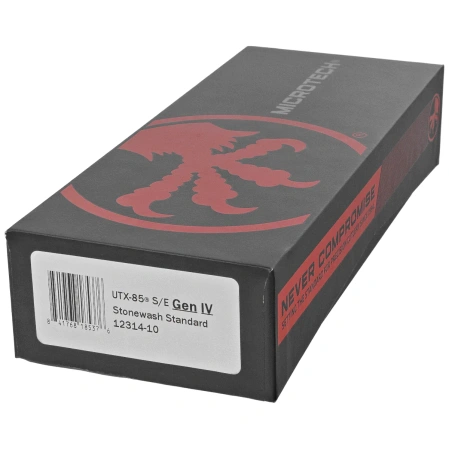 Nóż automatyczny OTF Microtech UTX-85 Gen IV S/E Black Aluminium, Stonewashed M390MK by Tony Marfione (12314-10)