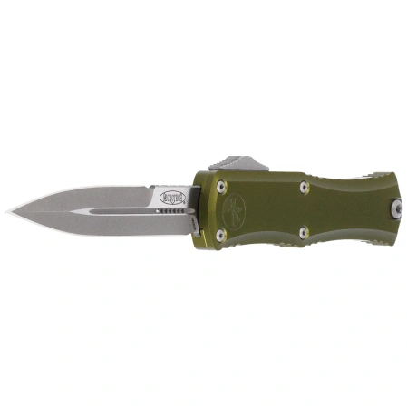 Microtech Hera II Mini Bayonet OTF Knife OD Green Aluminium, Apocalyptic M390MK by Tony and Sean Marfione (1701M-10APOD)