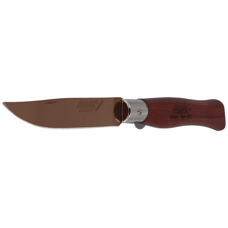 MAM Bronze Titanium, Bubinga Wood 105mm Knife (2062)