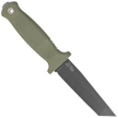 Nóż Demko Armiger 4 Tanto OD Green TPR, Black Powder Coated 80CrV2 by Andrew Demko (ARM4-80CrV2-OD-TP)