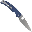 Spyderco Native Chief Cobalt Blue G10, Satin CPM SPY27 by Sal, Eric Glesser Knife (C244GPCBL)