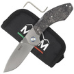 Nóż składany MKM Hero Marbled Carbon Fiber, Satin M390 by Tommaso Rumici (MK HR-CFT)
