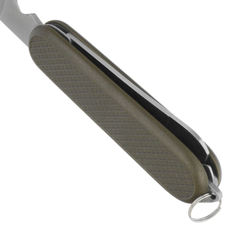 Martinez Albainox 7-Function Pocket Knife, Green Fiber Glass, Mirror 3Cr13MoV (11016)