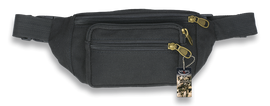 Nerka Barbaric Fanny Pack Black Canvas (34931-NE)