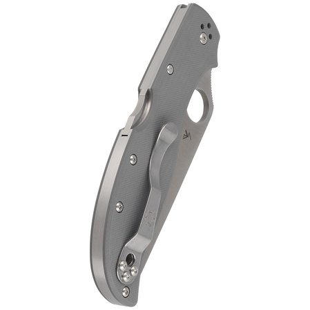 Spyderco Stretch 2 XL Gray G-10, CPM Cru-Wear Plain (C258GPGYCW)