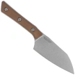 Microtech Santoku 4.2'' Kitchen Knife Coyote Tan G10, Stonewashed MK390 (3300-10CE)