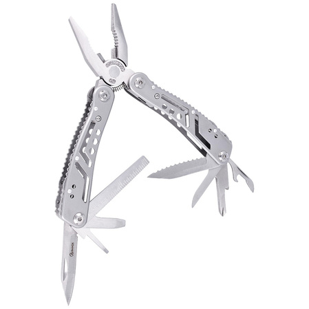 MultiTool Martinez Albainox Grey Aluminum, Inox 19 Function Case (33926)
