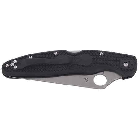 Nóż składany Spyderco Police 4 Lightweight Black Plain (C07PBK4)