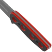 K25 Neck Knife Black/Red G10, Titanium 7Cr17Mov (32690)