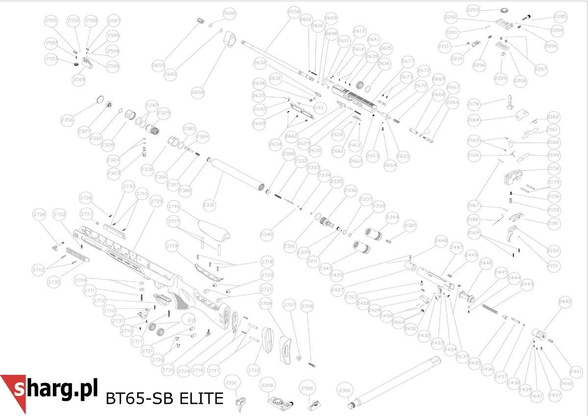 O-Ring iglicy wiatrówki Hatsan BT65, Galatian, Hercules, Predator (2340)