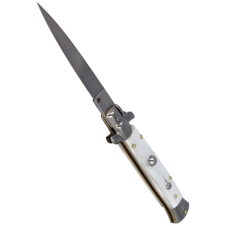Automatic Knife Frank Beltrame Stiletto White 23cm (FB 23/36)