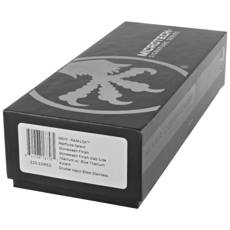 Nóż składany Microtech Marfione Select Amphibian Ram-Lok S/E Stonewashed Titanium, Stonewashed M390MK by Tony Marfione (137RL-10MS1)